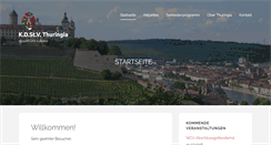 Desktop Screenshot of kdstv-thuringia.de