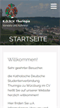 Mobile Screenshot of kdstv-thuringia.de